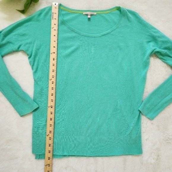 Victoria's Secret Mint Green Long Sleeve Pullover Sweatshirt Size Large - Picture 8 of 9